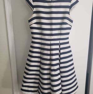 Kate Spade Navy and White Mariella Dress